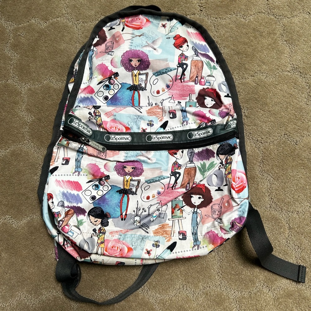 LeSportSac International Artist Girl Backpack